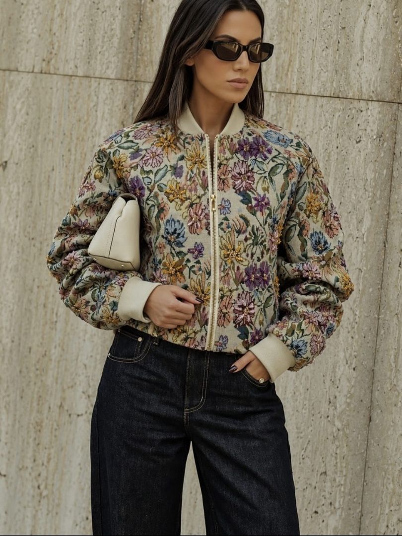 Bomber TapicerÍa con Strass